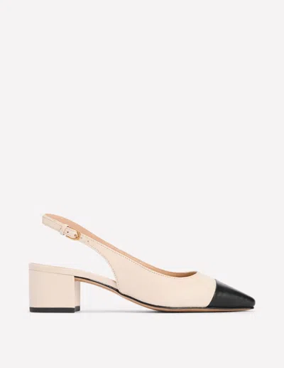 Boden Ailsa Slingbacks Mit Blockabsatz-beige In Neutral