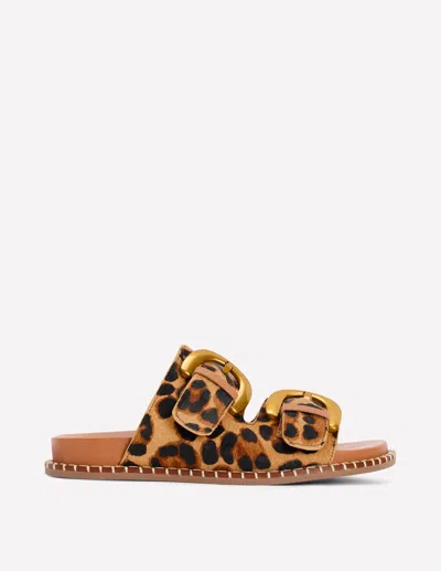 Boden Alberta Footbed Sandals-leopard Female