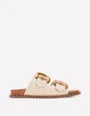 Boden Alberta Sandalen Mit Fussbett-ecru In Neutral