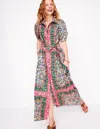 Boden Alexa Maxi Shirt Dressmulti, Enchanting Vine Women