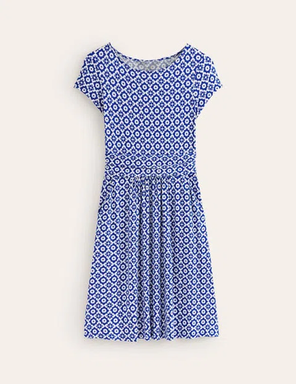 Boden Amelie Jersey Dress Surf The Web, Geometric Stamp Women | ModeSens