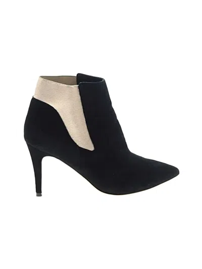 Pre-owned Boden Ankle Boots In Black