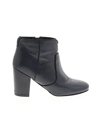 Pre-owned Boden Ankle Boots In Blue