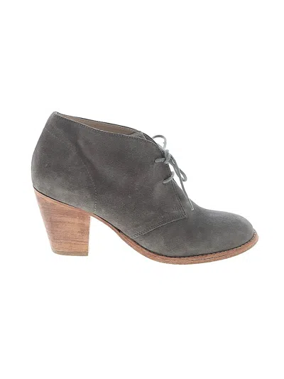 Pre-owned Boden Ankle Boots In Gray