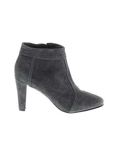 Pre-owned Boden Ankle Boots In Gray