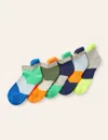 Boden Ankle Socks 5 Packmulti Chevron Boys  In Multi Chevron