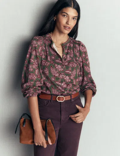 Boden Ara Jerseyhemd In Rosa | Grösse 30 In Purple