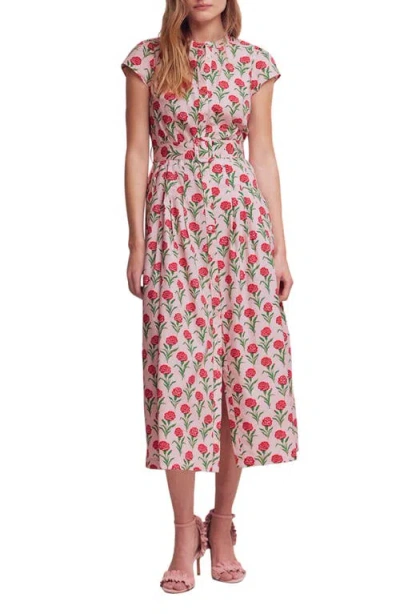Boden Arabella Cotton Maxi Dress In Pink