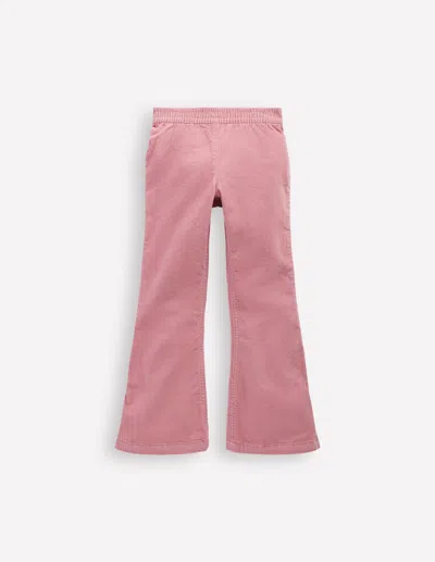 Boden Kids' Ausgestellte Cordleggings-rosa Schleier In Pink