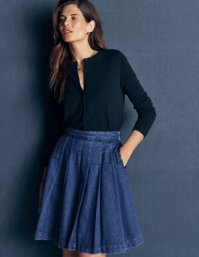 Boden Aya Jeansrock | Grösse 48 In Blue