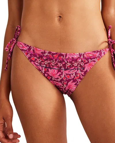 Boden Bead Embellished Bikini Bottom In Multi