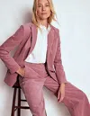 Boden Belgravia Cord Trousers-pink Heather Female  In Pink