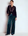 Boden Belgravia Tailored Pants Midnight Teal  In Blue