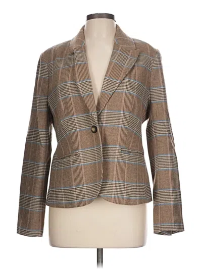Pre-owned Boden Blazer Jacket In Brown