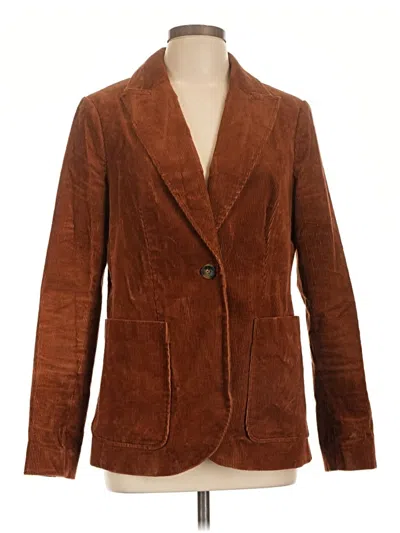 Pre-owned Boden Blazer Jacket In Brown