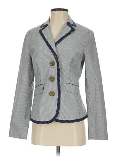Pre-owned Boden Blazer Jacket In Gray
