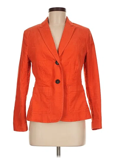 Pre-owned Boden Blazer Jacket In Orange