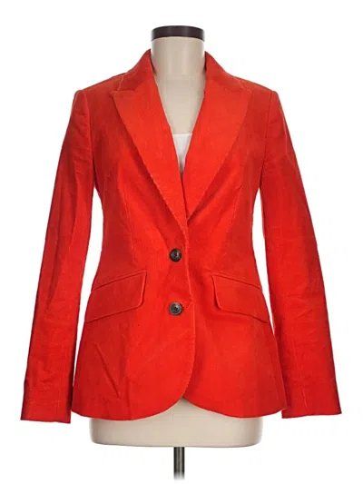 Pre-owned Boden Blazer Jacket In Red