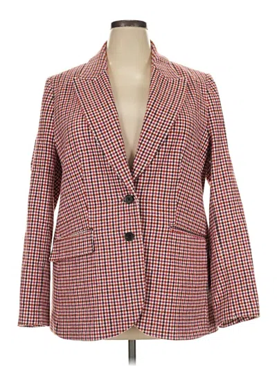 Pre-owned Boden Blazer Jacket In Red