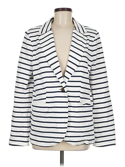 Pre-owned Boden Blazer Jacket In White