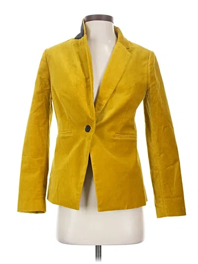 Pre-owned Boden Blazer Jacket In Yellow