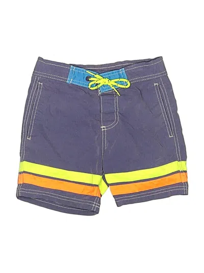 Pre-owned Boden Kids' Board Shorts In Blue
