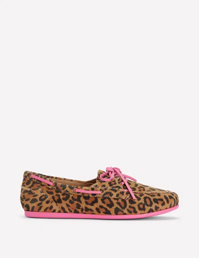 Boden Bootsschuhe-mohair, Leopardenmuster