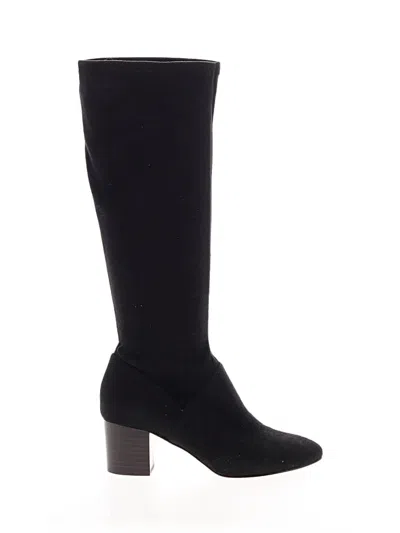 Pre-owned Boden Boots In Black