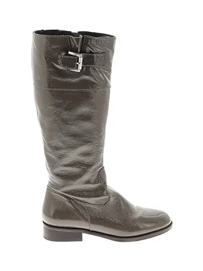 Pre-owned Boden Boots In Gray