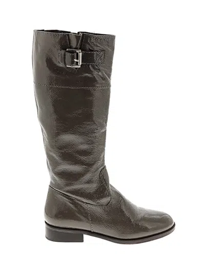 Pre-owned Boden Boots In Gray