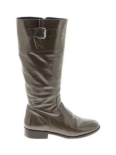 Pre-owned Boden Boots In Green