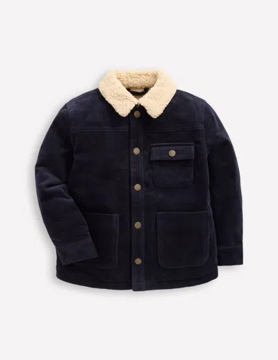 BODEN BORG LINED CORD JACKET-COLLEGE NAVY MALE BODEN