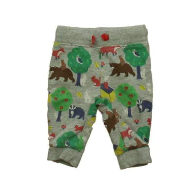 Boden Kids' Boys Gray Casual Pants In Green