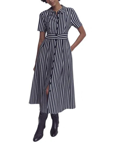Boden Bridget Ponte Shirt Dress In Multi