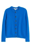 Boden Catriona Cotton Blend Cardigan In Blue