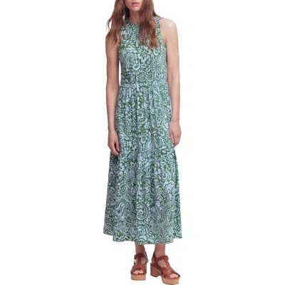 Boden Camalie Tiered Jersey Maxi Dress In Multi