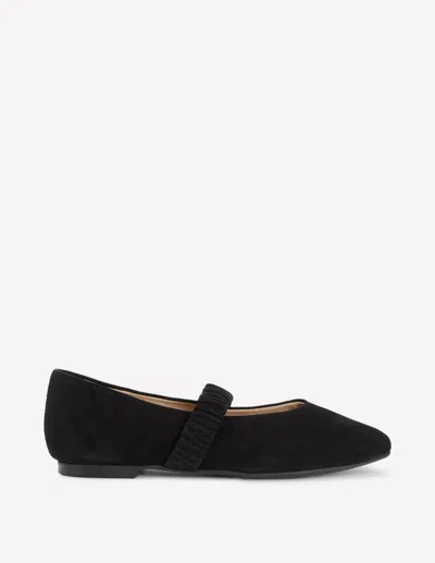 Boden Camilla Ballerinas Mit Rüschendetail In Schwarz | Grösse 36 In Black