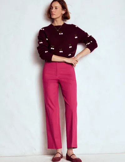 Boden Canonbury 7/8 Hose-leuchtende Kirsche In Multi