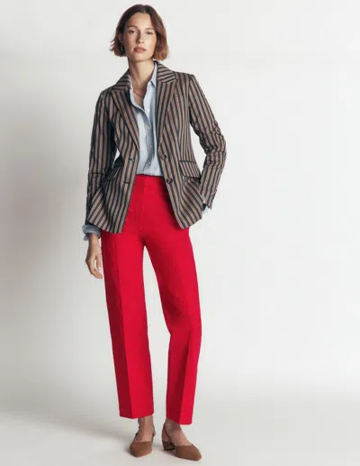 Boden Canonbury 7/8-hose Aus Baumwolle-salsa In Rot | Grösse 30 In Multi