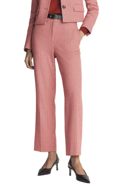 Boden Kids'  Canonbury Ankle Trousers In Red