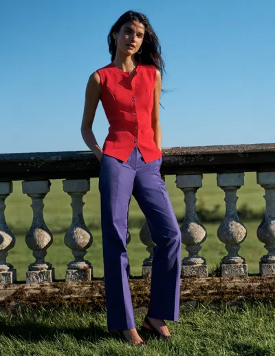Boden Canonbury Baumwollhose | Grösse 30 In Blue