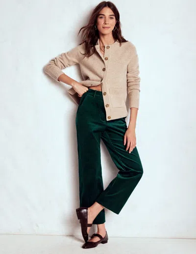 Boden Canonbury Cord Trousers-emerald Night Female  In Multi