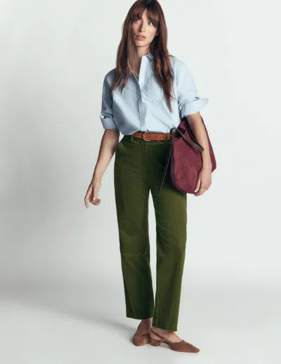Boden Canonbury Cordhose In Grün | Grösse 30 In Green
