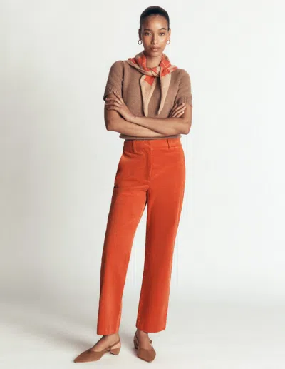 Boden Canonbury Cordhose In Ingwer | Grösse 30 In Orange