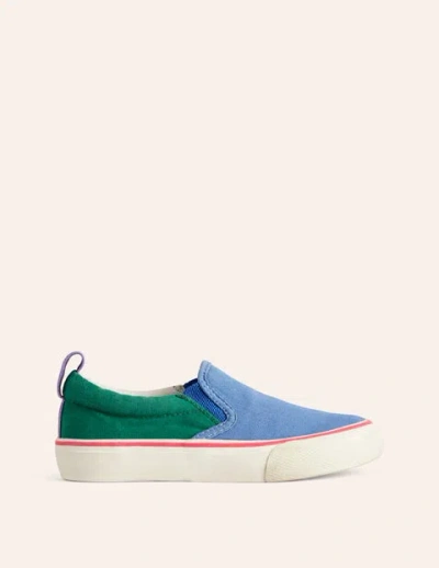 Boden Kids' Canvas Slip Ons Multi Boys