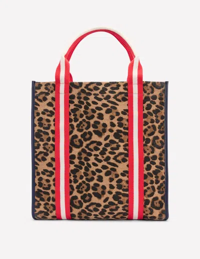 Boden Canvas Tote Bagleopard Women  In Animal Print