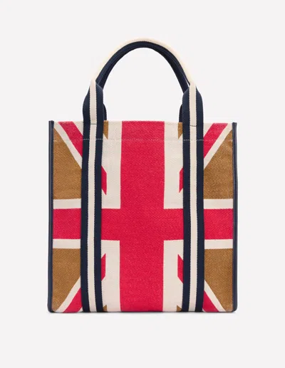 Boden Canvas Tote Bagneutral Union Jack Women  In Neutral