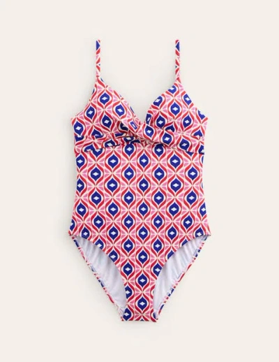 Boden Capri Cupsize Swimsuitrubicondo, Diamond Wave Women  In Rubicondo, Diamond Wave