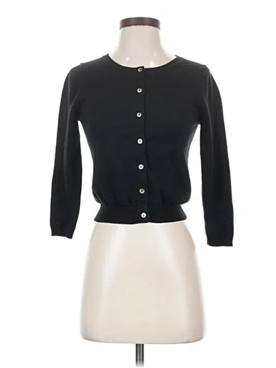 Pre-owned Boden Cardigan Sweater In Black
