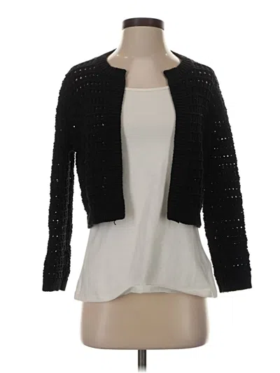 Pre-owned Boden Cardigan Sweater In Black